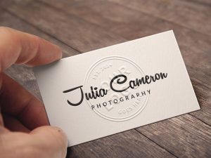 embossed-business-card